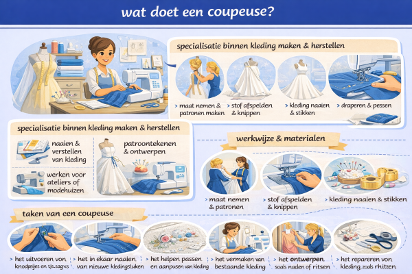 Alles over het beroep coupeuse Wat doet een coupeuse